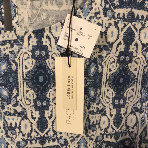 Rachel Zoe linen dress/tunic. Size 2X - Picture 6 of 6